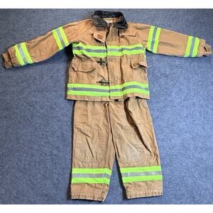 Aeromax Get Real Gear Kids Firefighter Costume Set Size 2-3 Jacket Pants